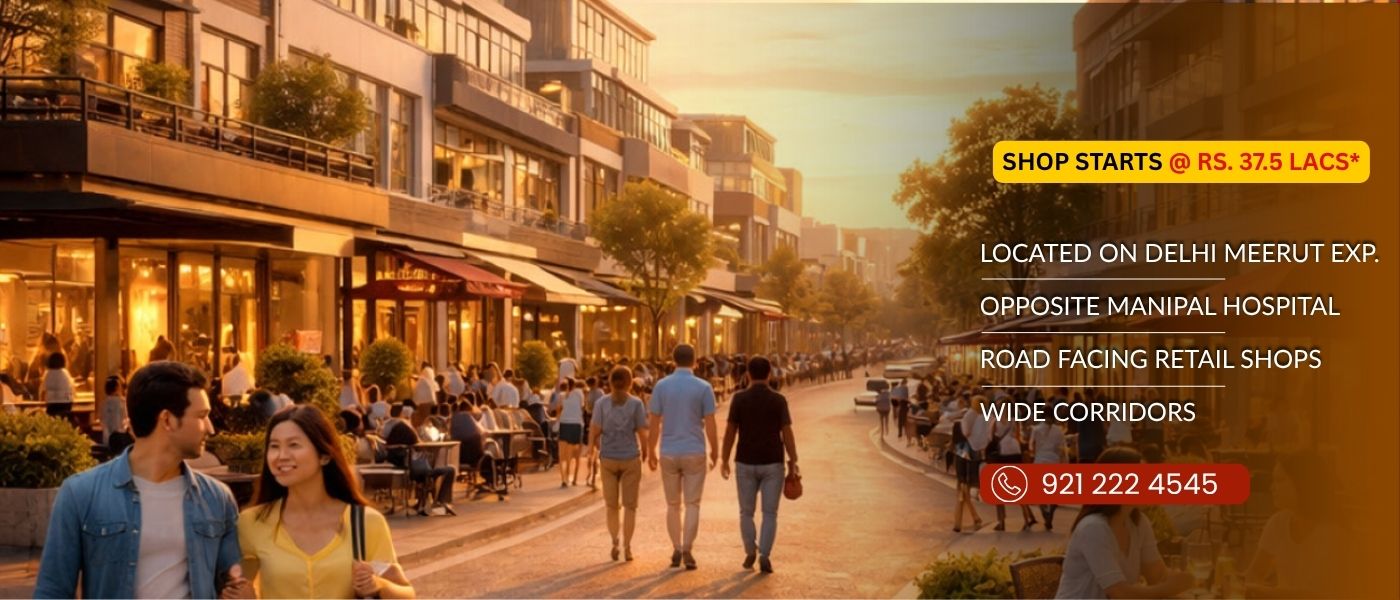 Road Facing Shops in Ghaziabad